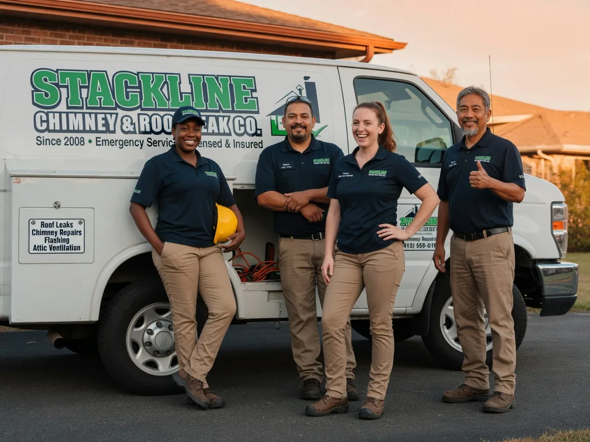 Chimney flashing repair company in Essington, PA